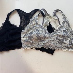 New Felina Lace Bralettes (2 pack)
